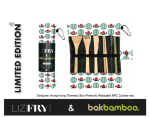 bakbamboo cutlery set