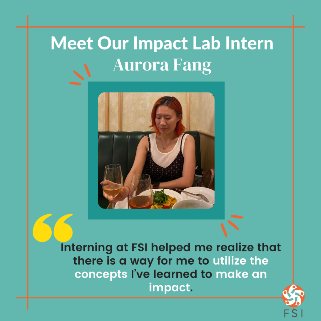 Meet Our Impact Lab Interns: Aurora Fang