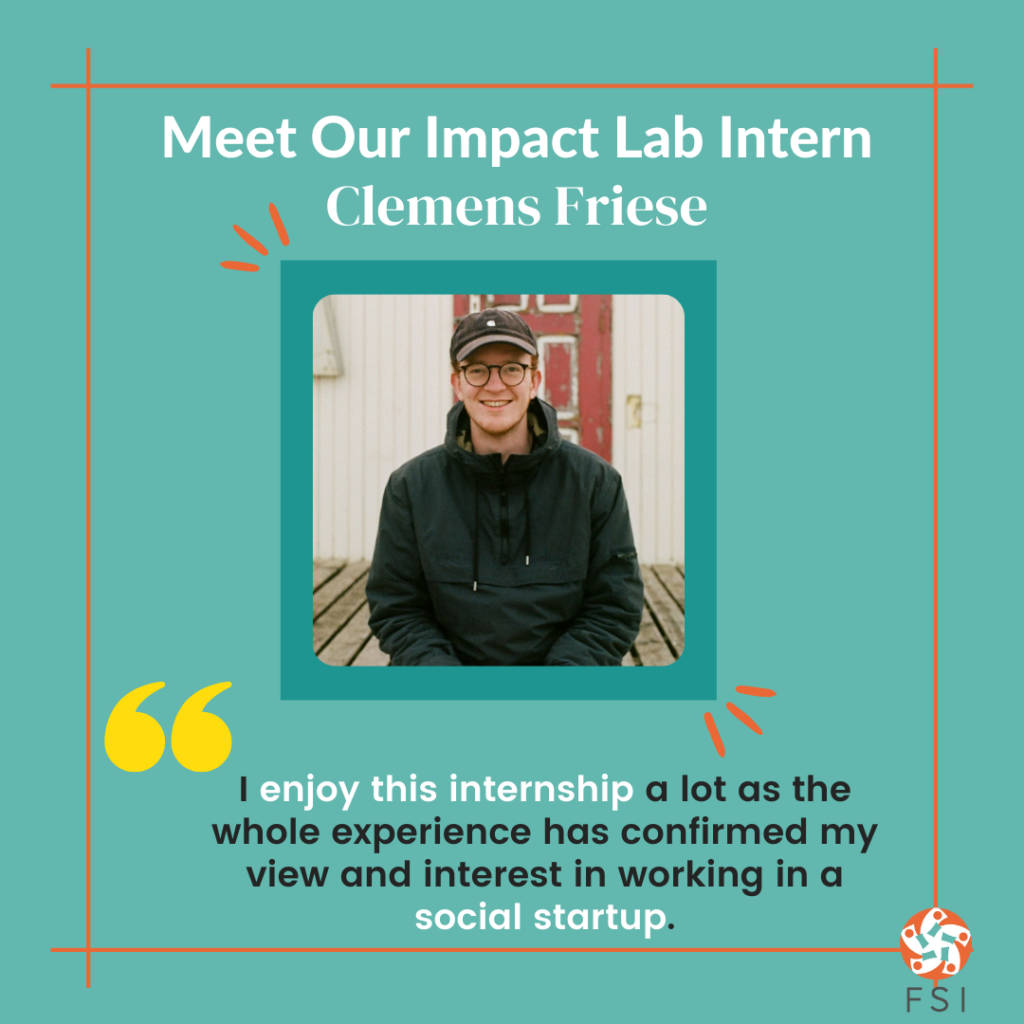Meet Our Impact Lab Interns: Clemens Friese
