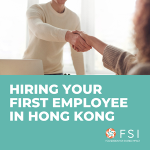 Hiring your first employee in HK