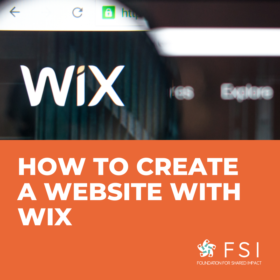 How To Create A Website With Wix Foundation For Shared Impact how-to-create-a-website-with-wix-foundation-for-shared-impact