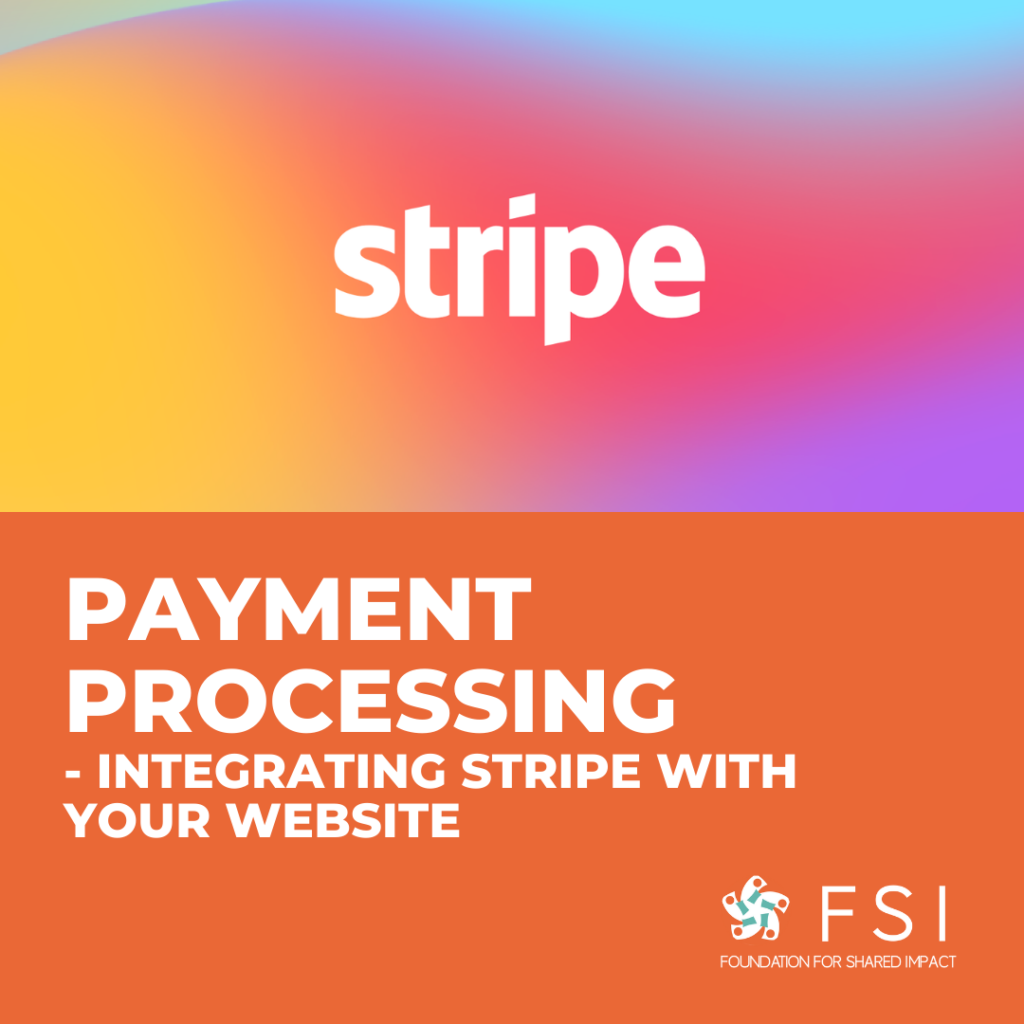 Payment Processing - Integrating Stripe with your website - Foundation