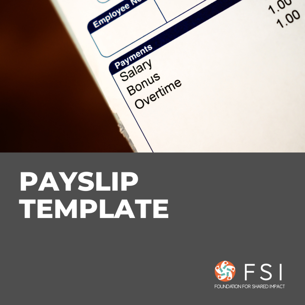 Payslip Template