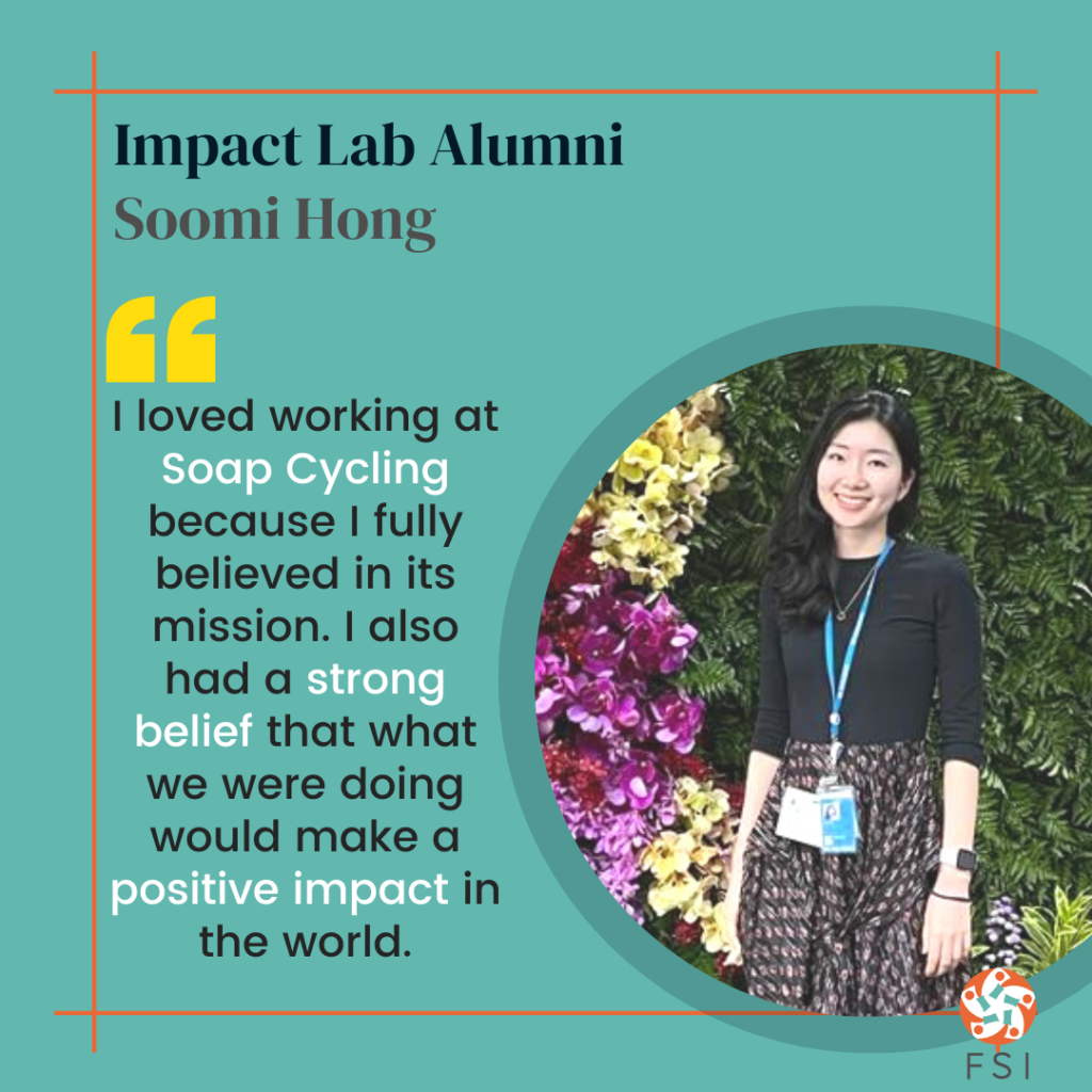 Soomi Hong on Social Impact: Start Small and Build Consistently
