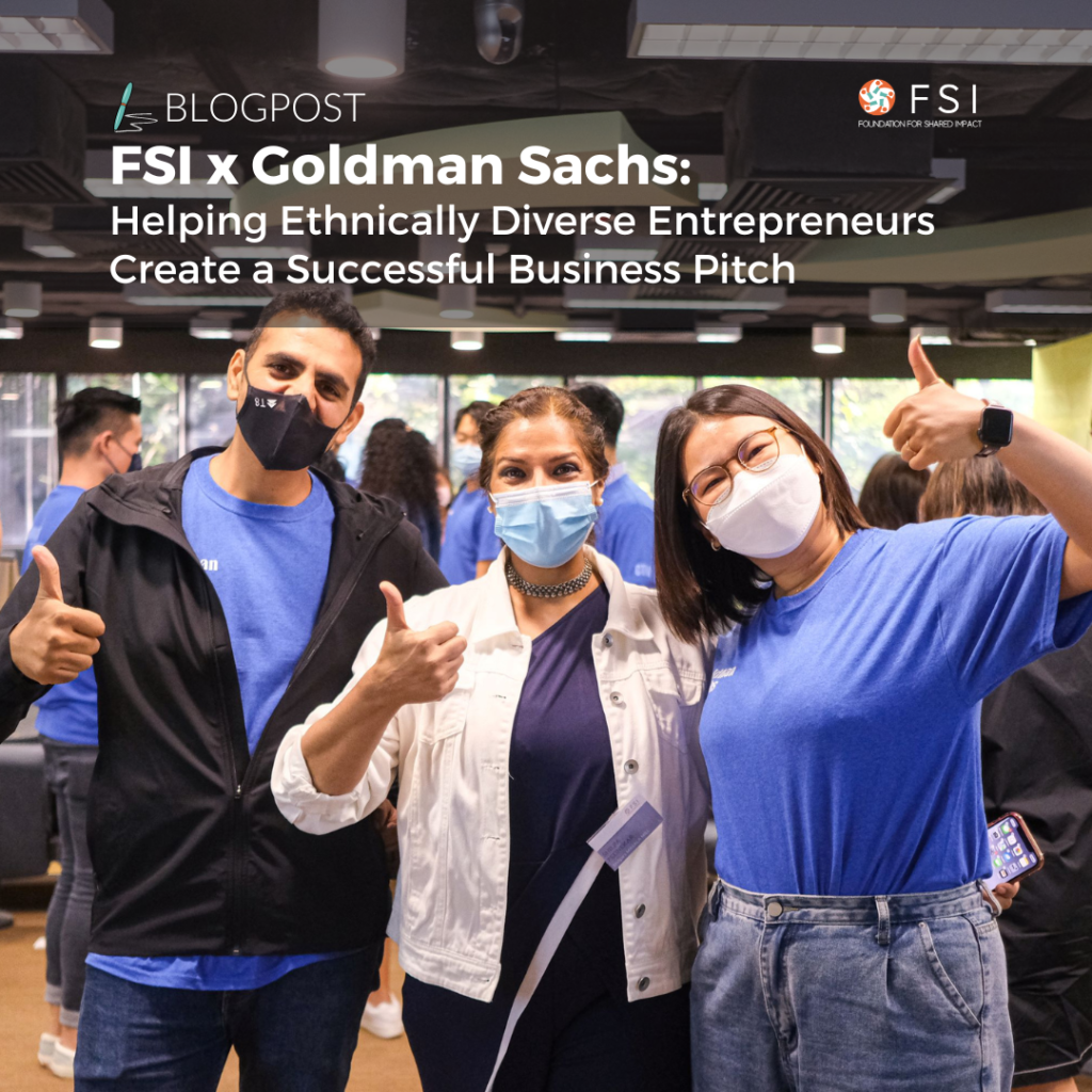 FSI x Goldman Sachs: Helping Ethnically Diverse Entrepreneurs Pitch for Success