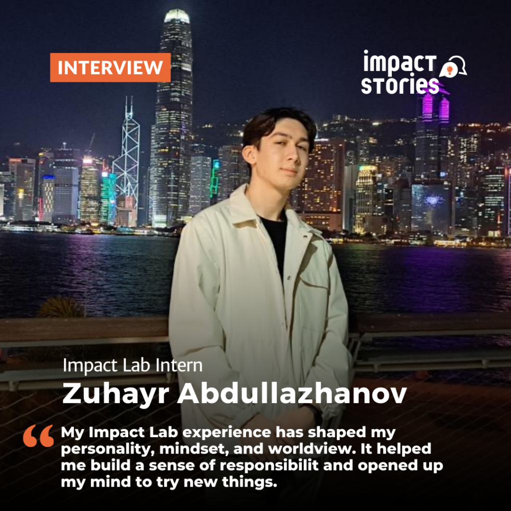 Zuhayr Abdullazhanov: How My Impact Lab Experience Led Me to Deloitte and Now Bard College