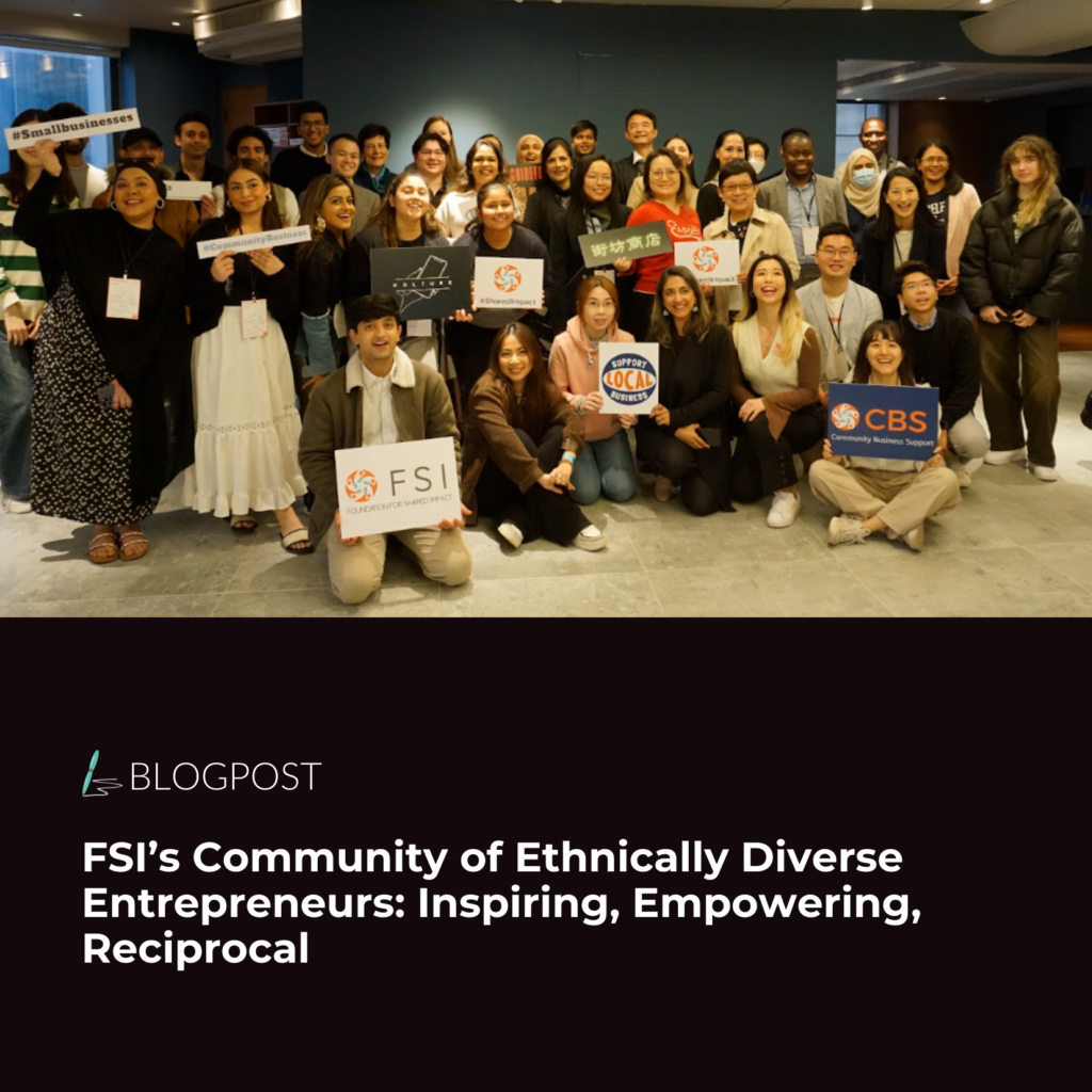 Empowering Hong Kong's ethnically diverse entrepreneurs through FSI's Mentorship Program