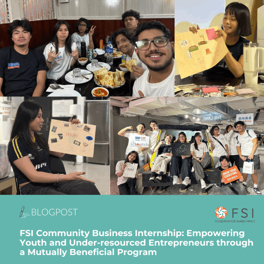 FSI Community Business Internship: Empowering Youth and Under-resourced Entrepreneurs through a Mutually Beneficial Program