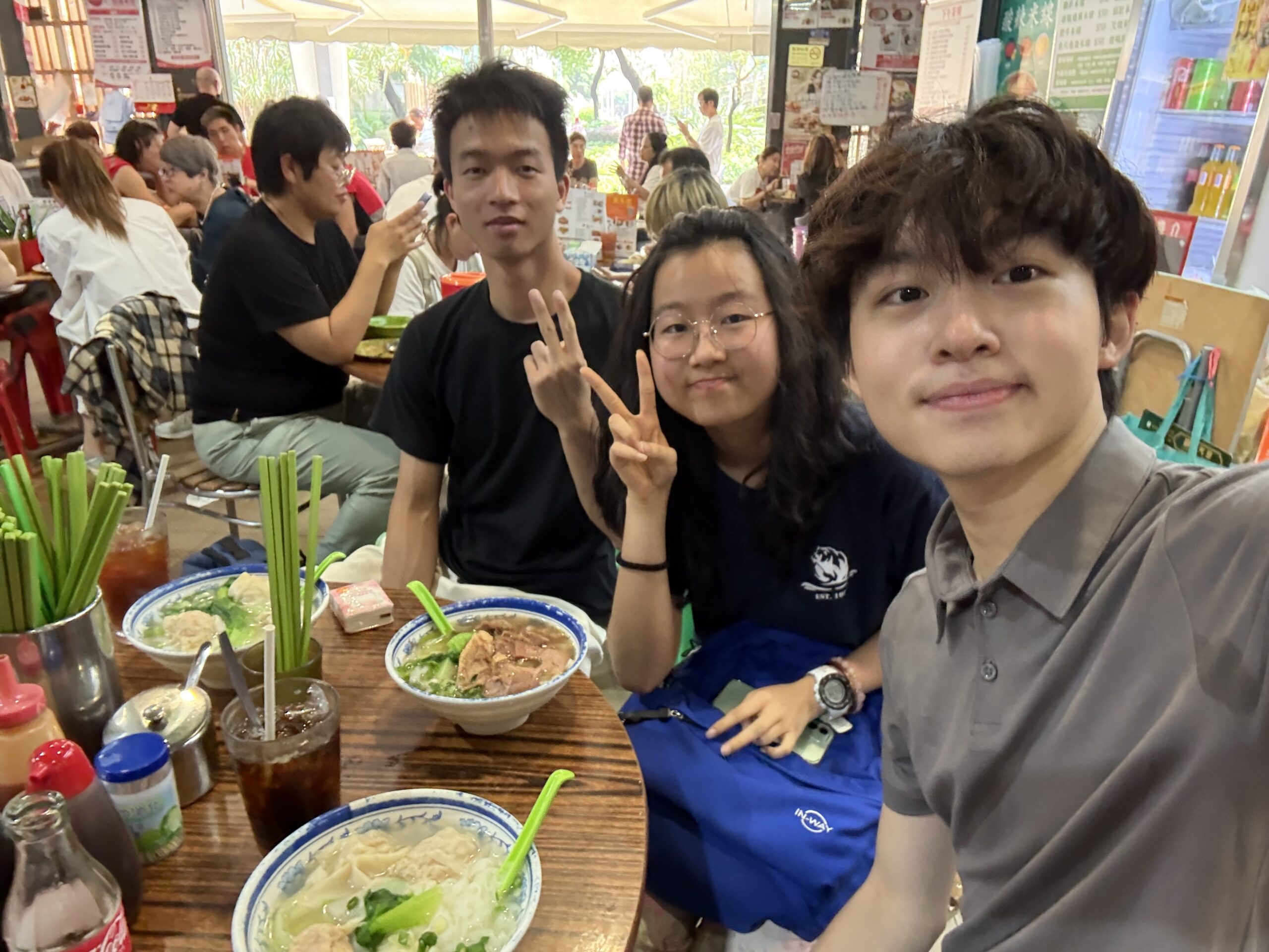 Picture above Yat Nam Lau (right)