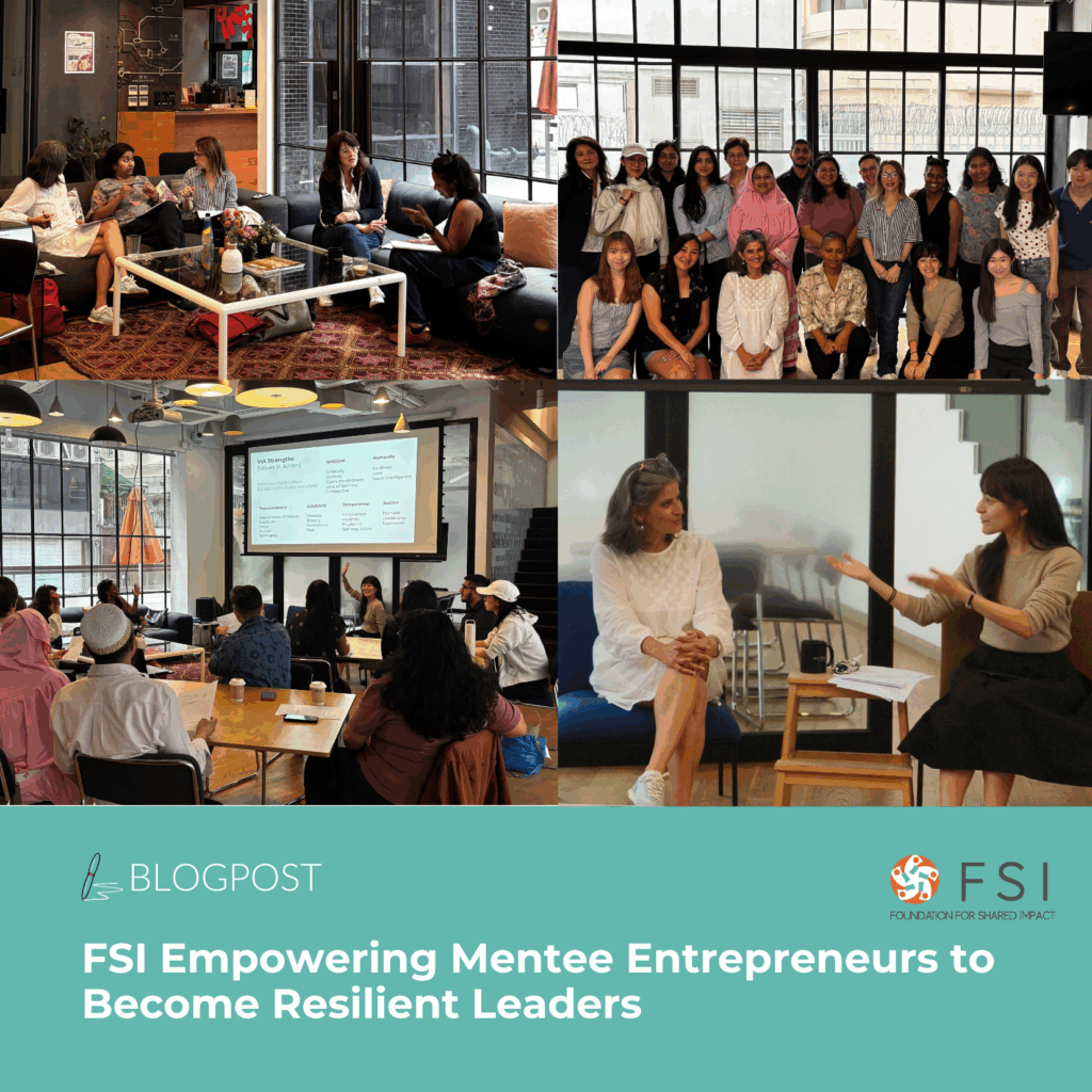 2025-26 Mentorship Program: FSI Empowering Mentee Entrepreneurs to Become Resilient Leaders