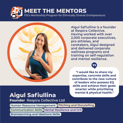 CBS Meet the Mentors-Aigul